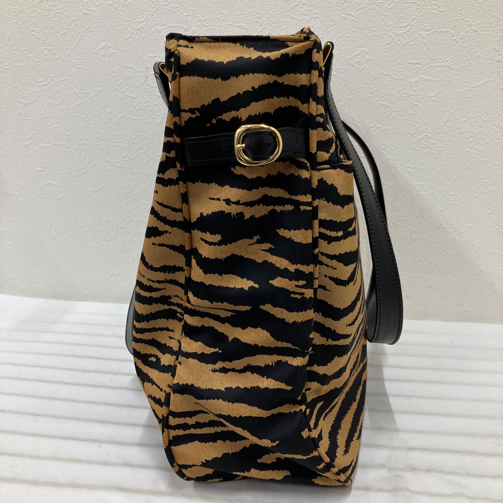 Y3636 MOSCHINO モスキーノ トートバッグ アニマル柄 ハンドバッグ