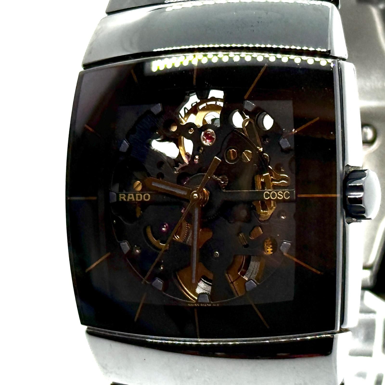 RADO ラドー シントラ 656.0668.3 11769180 クリア AT メンズ 腕時計 稼働品