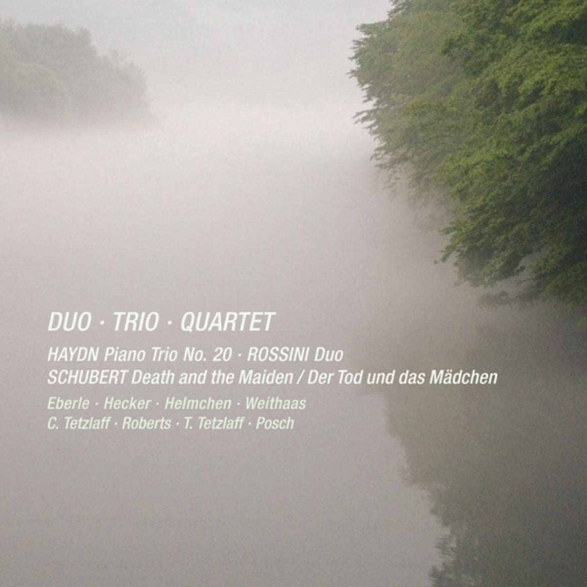 【CD】室内楽作品集 - ハイドン: ピアノ三重奏曲 他 (Duo・Trio・Quartet / Haydn: Piano Trio No.20, Rossini: Duo, Schubert: Death and the Maiden / Ebe