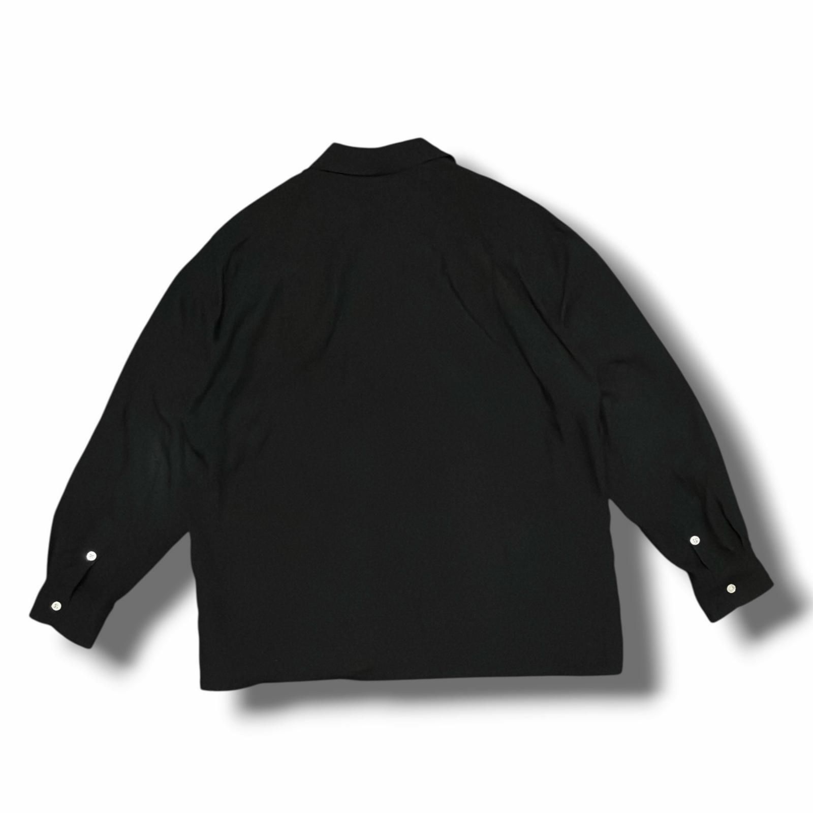 参考上代28600円 WACKO MARIA 25AW 50'S OPEN COLLAR SHIRT オープン
