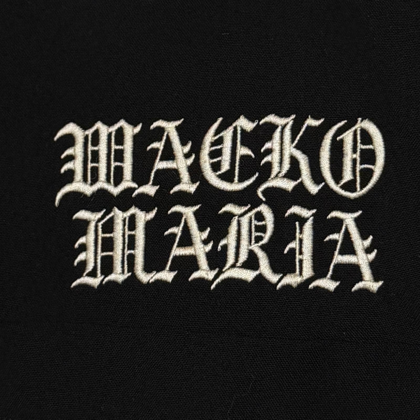 参考上代28600円 WACKO MARIA 25AW 50'S OPEN COLLAR SHIRT オープン