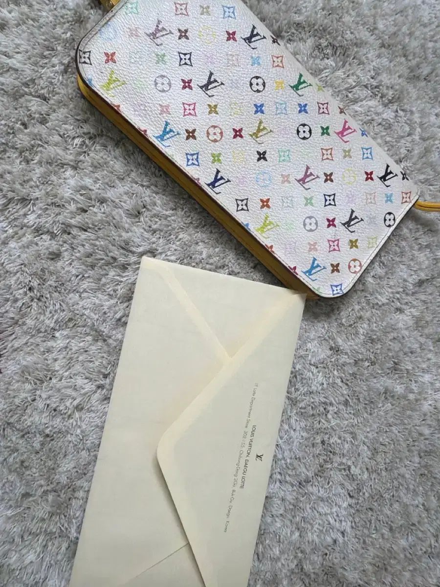 Louis Vuitton マルチカラー カード長財布