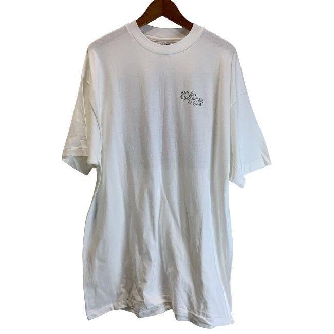 【中古】　Hanes　Tシャツ　90s vintage　90年代　OLD　半袖　トップス　クルーネック　プリント　オーバーサイズ　USA製　古着　/7309