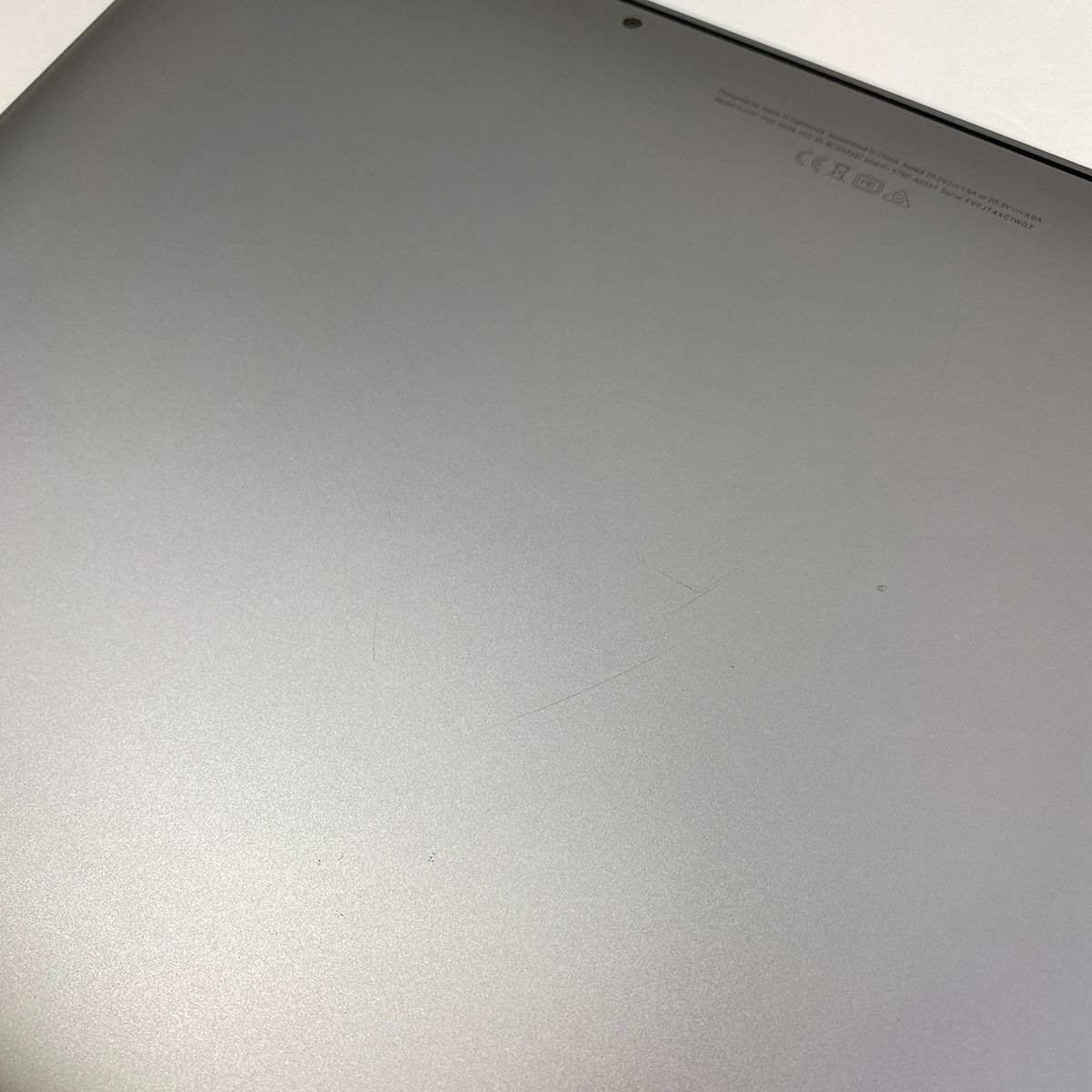 MacBook Air 13-inch 2020 M1【ランク：D】【カラー：スペースグレイ