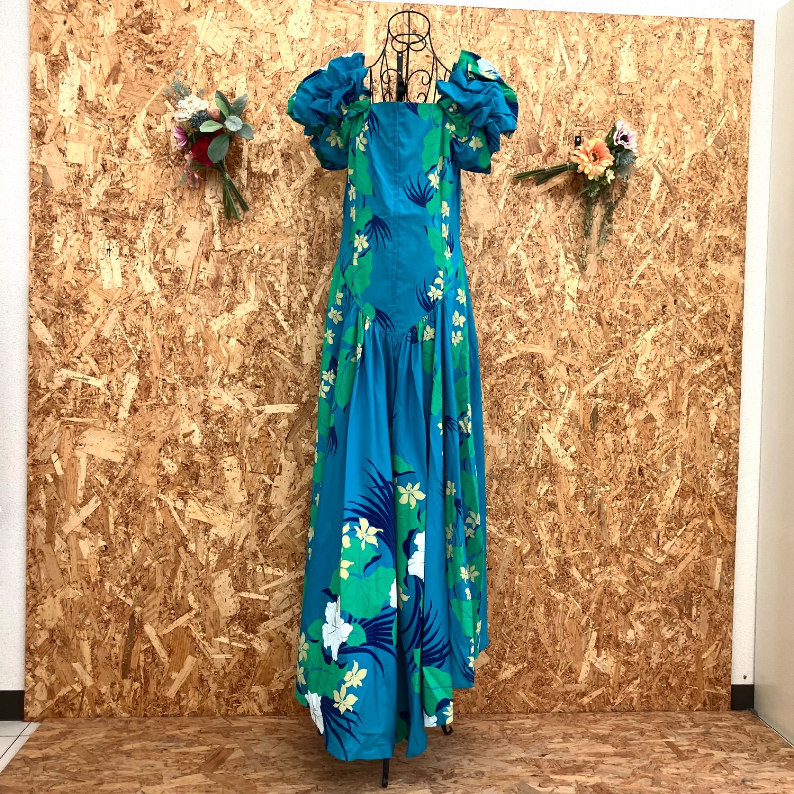SG6007 T&L MUUMUU FACTORY フラダンス衣装 ライトブルー - メルカリ