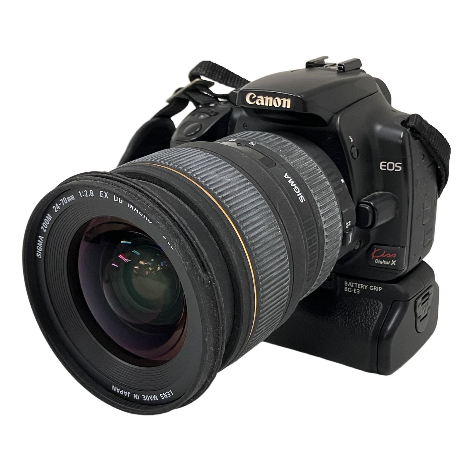 CANON EOS Kiss Digital X ボディ 24-70mm F2.8 EX DG MACRO ペンタックス 中古 O11218628