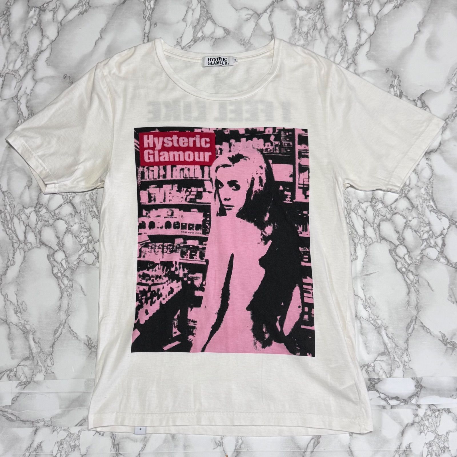 希少HYSTERIC GLAMOUR Tシャツ Lサイズ ピンク ヒステリックグラマー