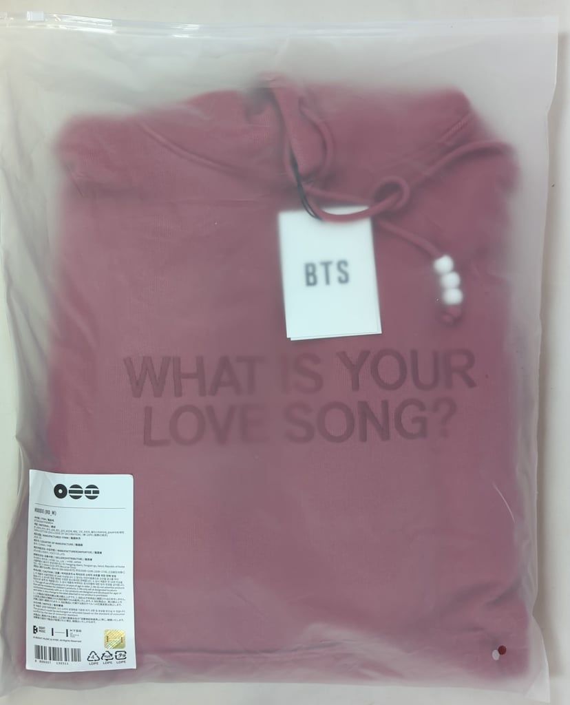 BTS ARIRANG POP-UP HOODIE*RED M