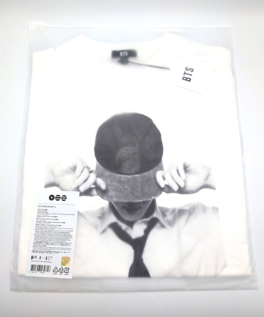 BTS ARIRANG POP-UP JIN S/S T-Shirt L