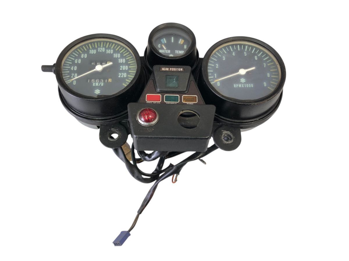 SUZUKI　GT750　GT750B　後期　国内物　メーター　レストア　ＯＨベースにも（中古）2915-N3040