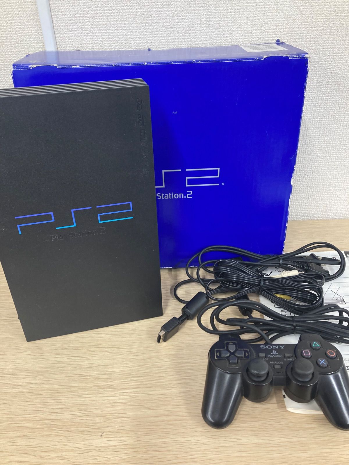 ％ 通電確認済み SONY プレステーション2 ps2 ブラック 【ゲームソフト、ゲーム機2】【5】