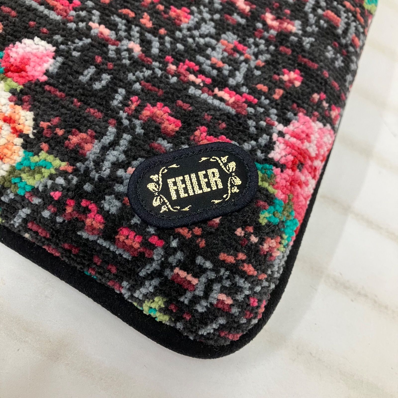 3763 FEILER フェイラー シュニール織り ロージーツイード ジェル