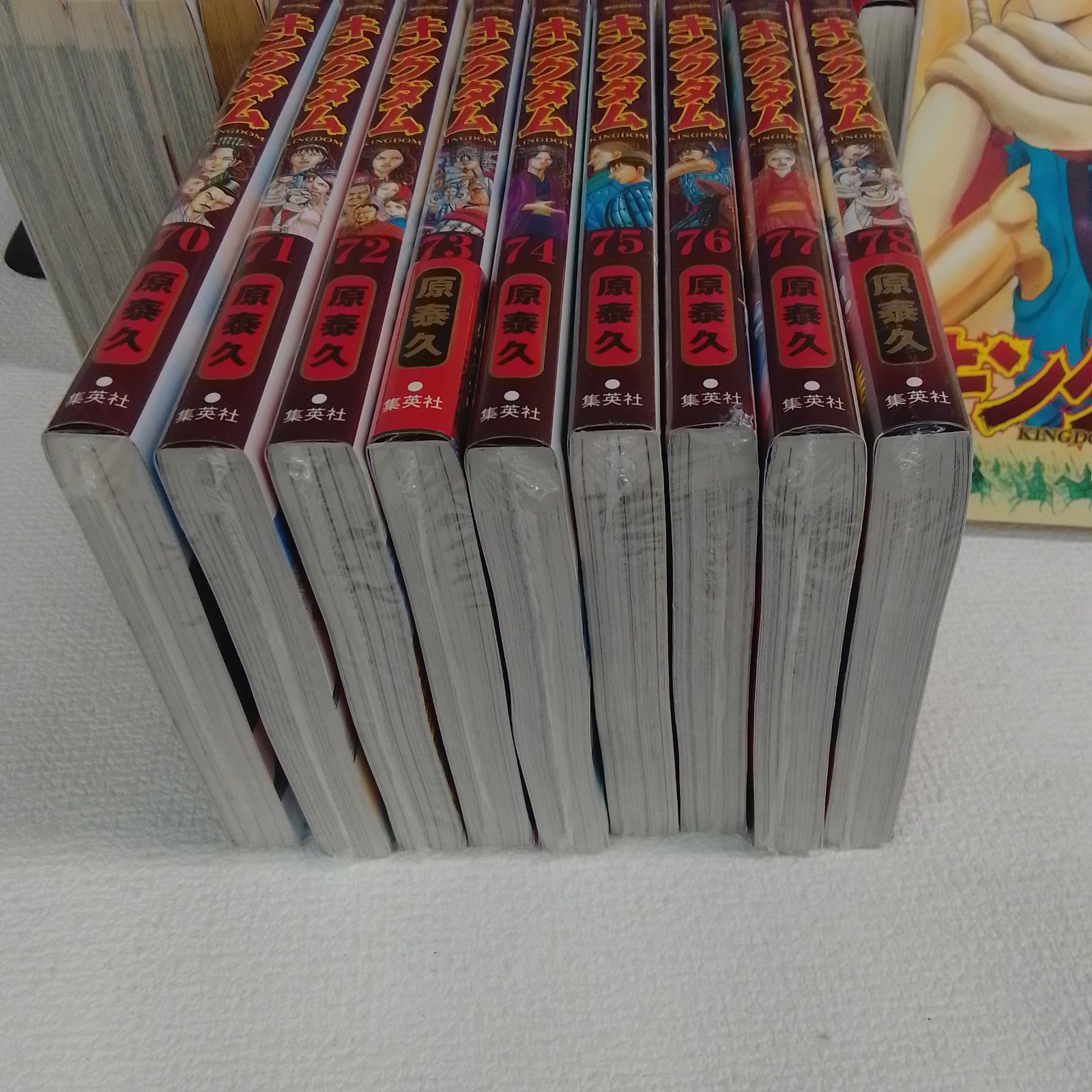 ☆【未開封あり】キングダム 1～78巻 全巻＋伍 コミックセット《HV28G
