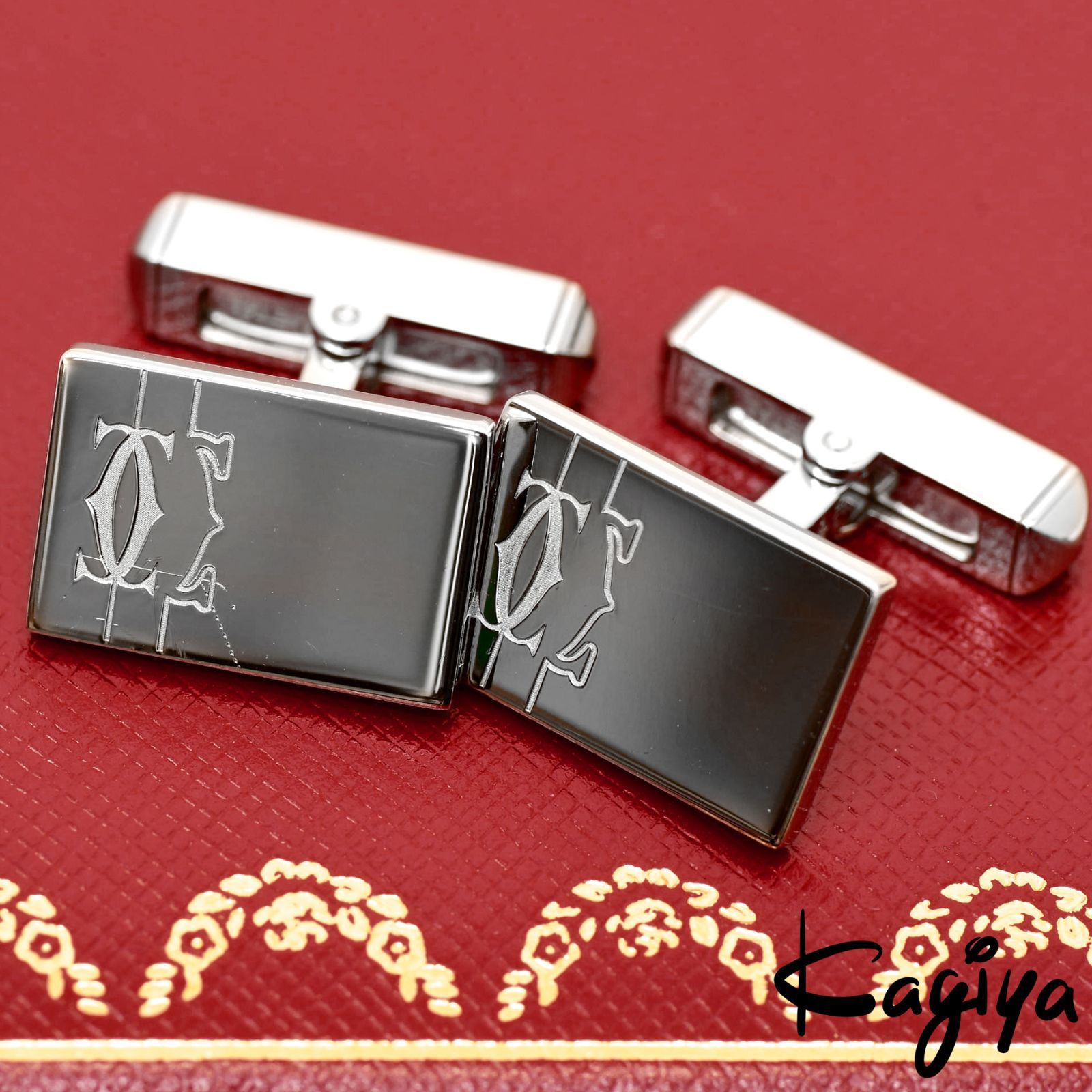 Cartier カルティエ 925 カフス 15.6g ケース・保証書付き T1220520 2C Cartier カルティエ 925 カフス 15.6g ケース・保証書付き T1220520 2C