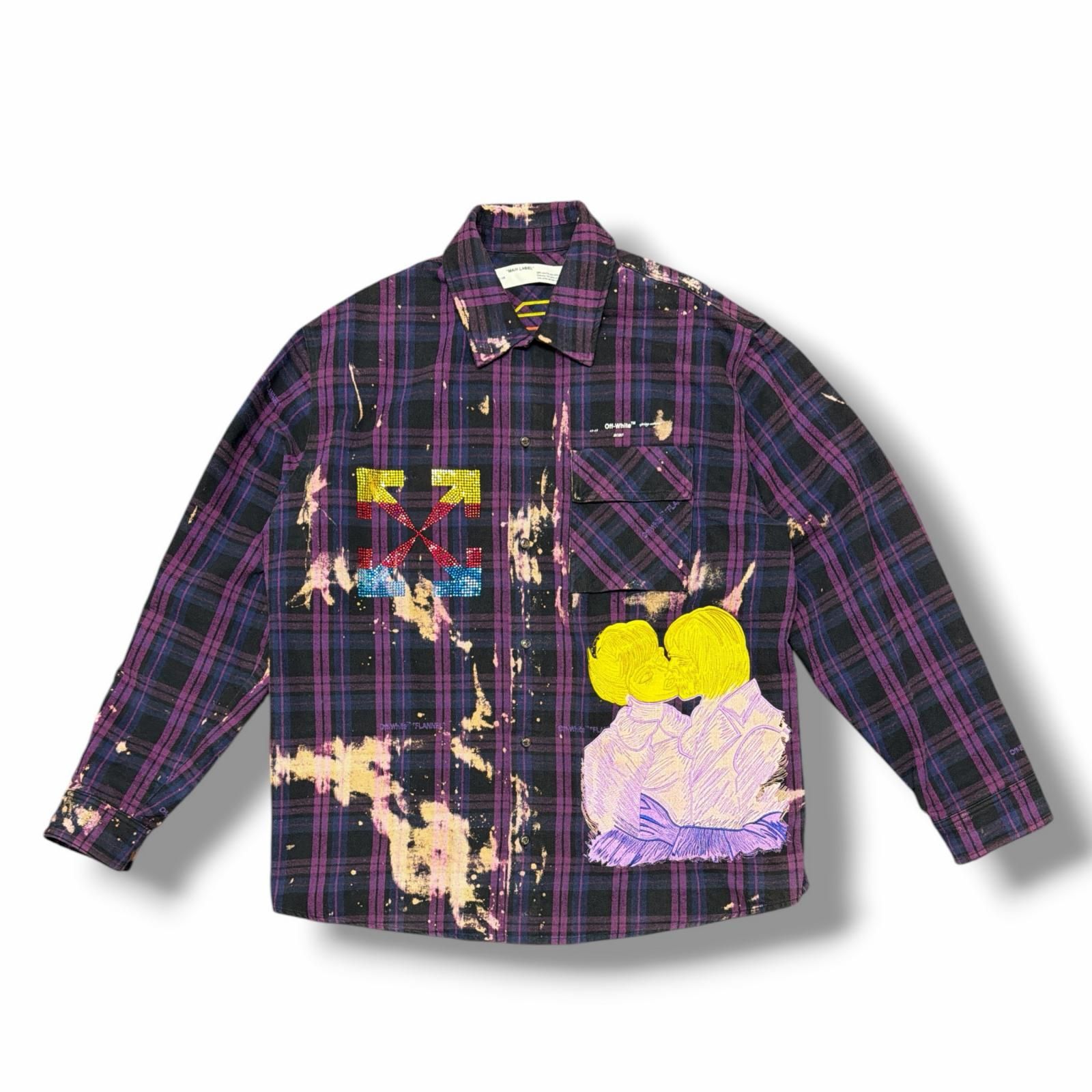 OFF-WHITE 20SS Oversized Check Shirts オーバーサイズチェックシャツ