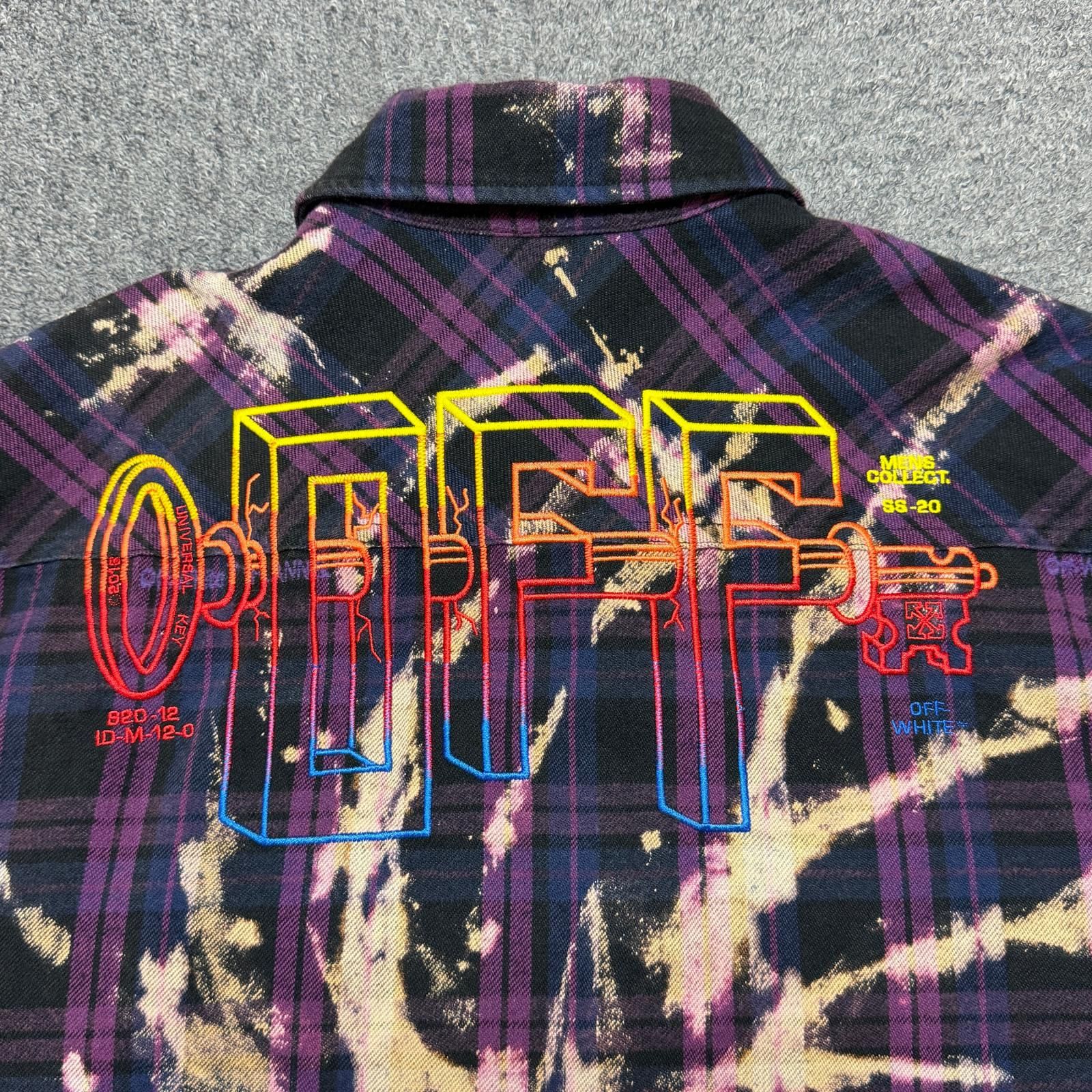 OFF-WHITE 20SS Oversized Check Shirts オーバーサイズチェックシャツ