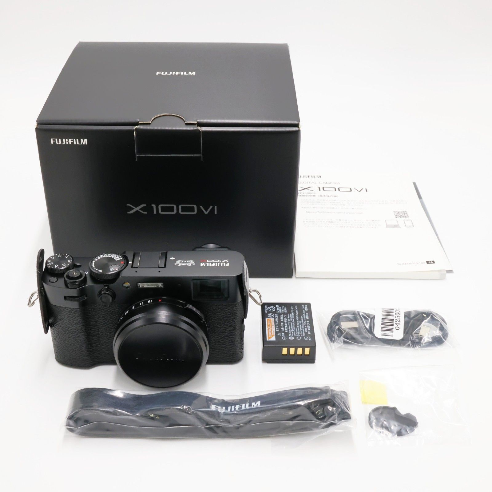 中古-優良品| FUJIFILM X100VI ボディ ブラック | Serial#:5A705186