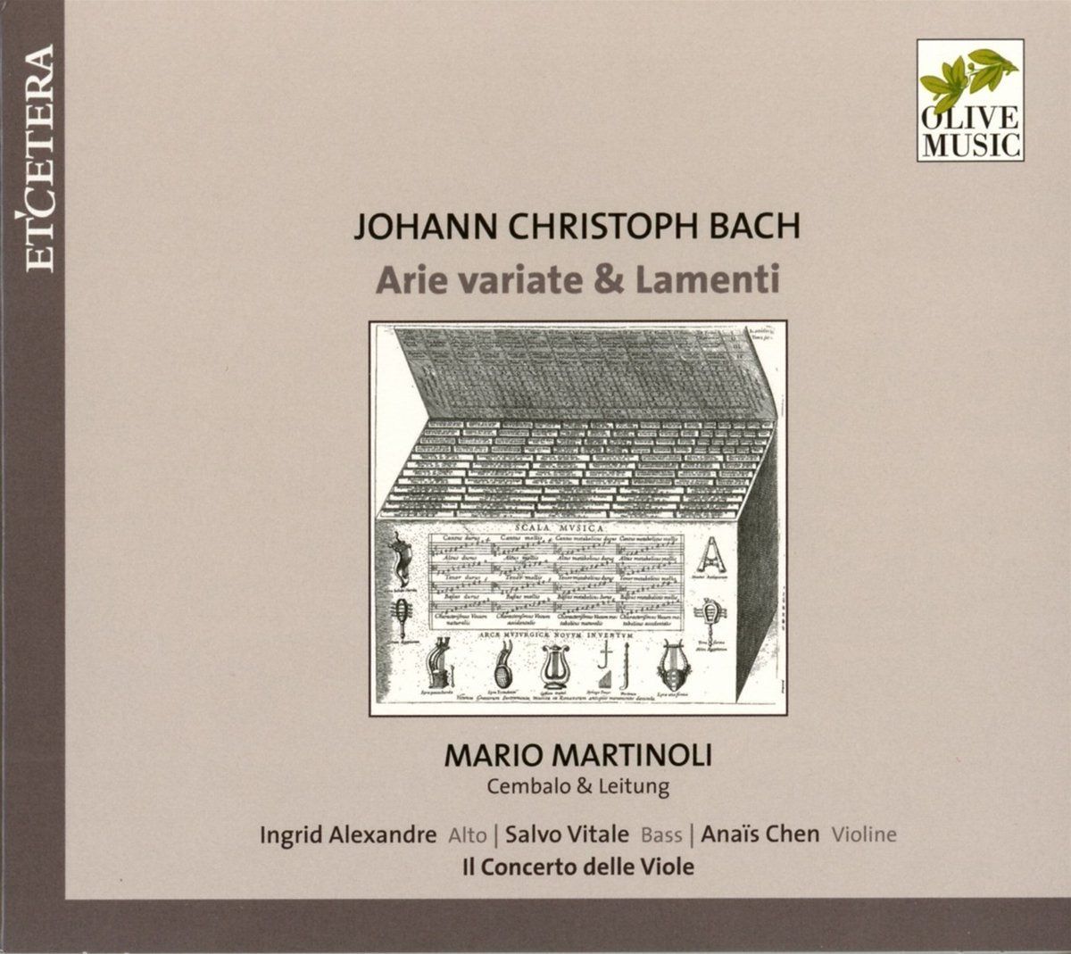 【CD】Arie Variate & Lamenti