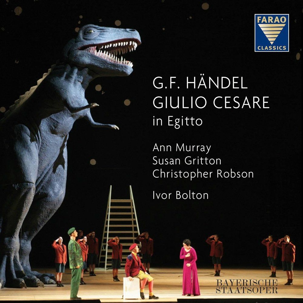 【CD】ヘンデル: エジプトのジューリオ・チェーザレ (G.F.Handel: Giulio Cesare in Egitto / Ann Murray, Susan Gritton Christopher Robson, Ivor Bolton)