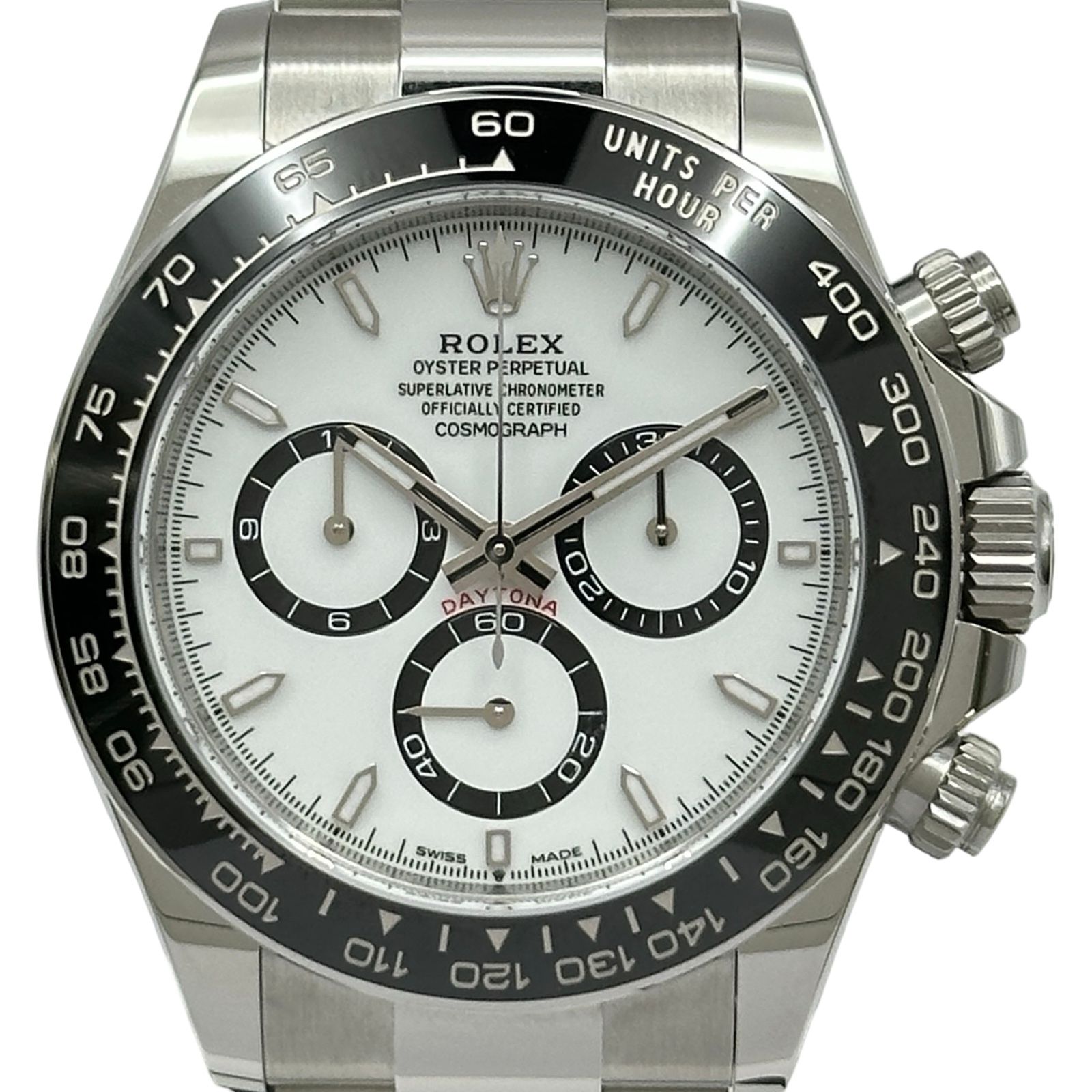 ロレックス ROLEX デイトナ 126500LN ホワイト ステンレススチール 自動巻き メンズ 腕時計