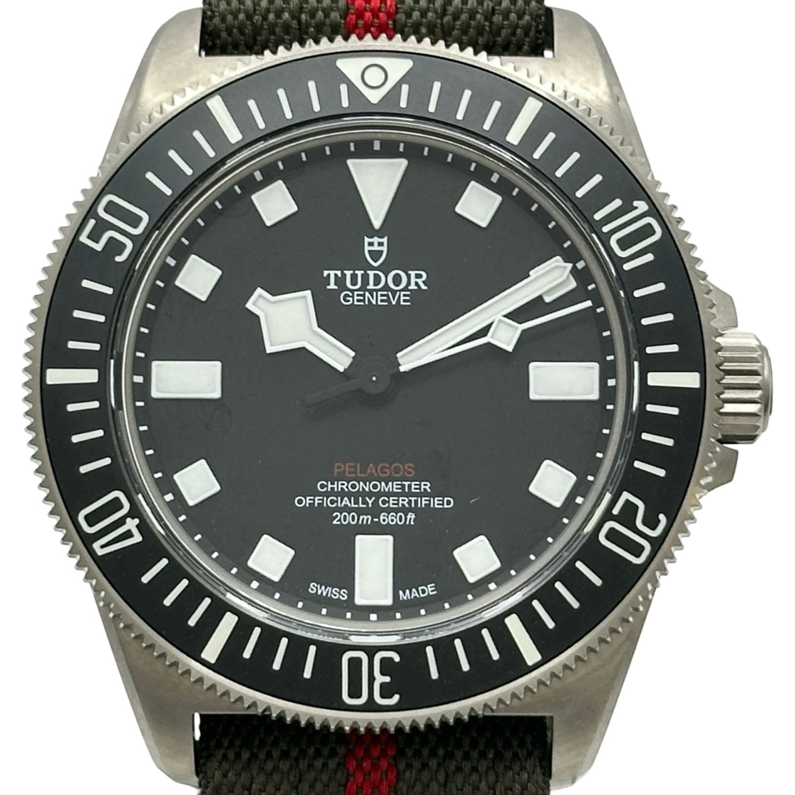チューダー/チュードル TUDOR ペラゴス FXD 25717N ブラック チタン 自動巻き メンズ 腕時計