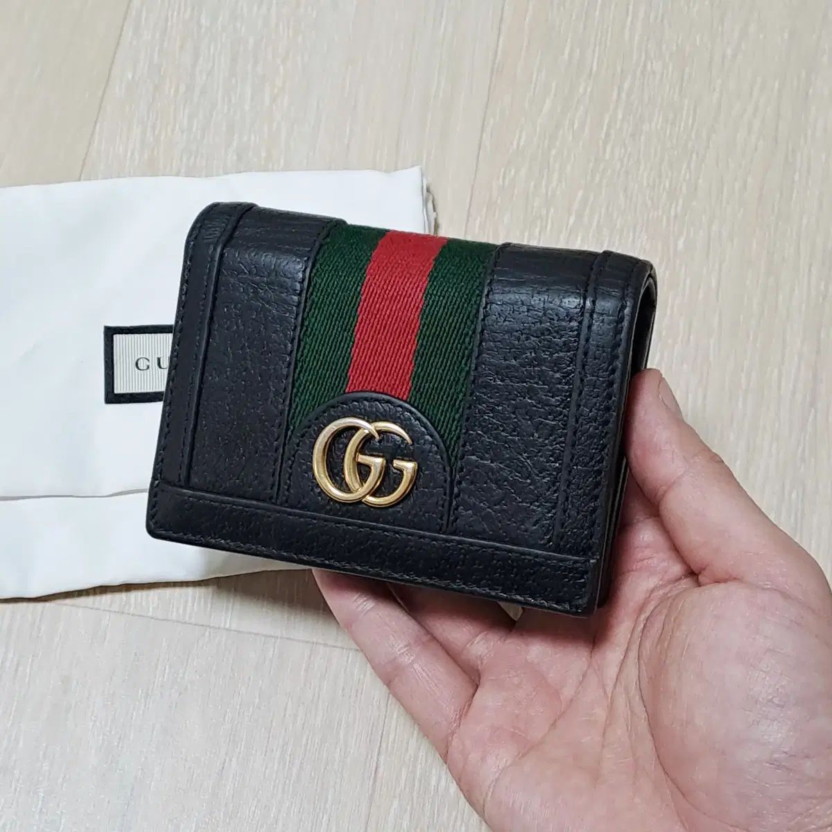 100% 正規品 グッチ オフィディア GG 財布 ブラック