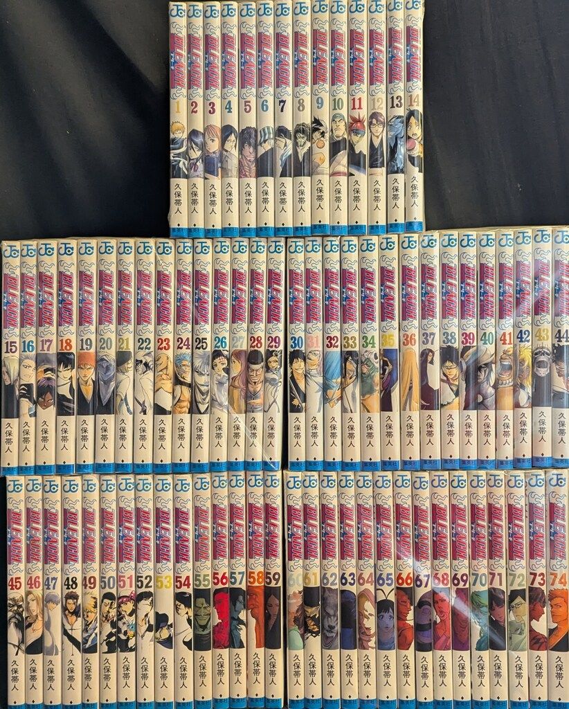 集英社 ジャンプコミックス 久保帯人 !!)BLEACH 全74巻 セット