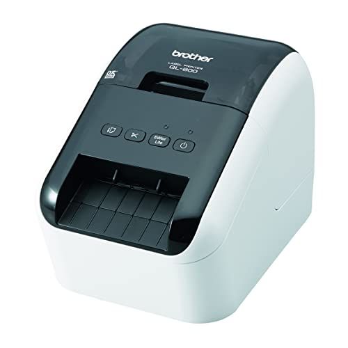 ブラザー工業 カラー 感熱ラベルプリンター QL-800 (23mm-62mm幅対応/DKテープ/DKラベル)ma