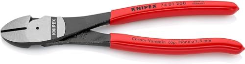 クニペックス KNIPEX 硬線用 強力型斜ニッパー 7401-200ma