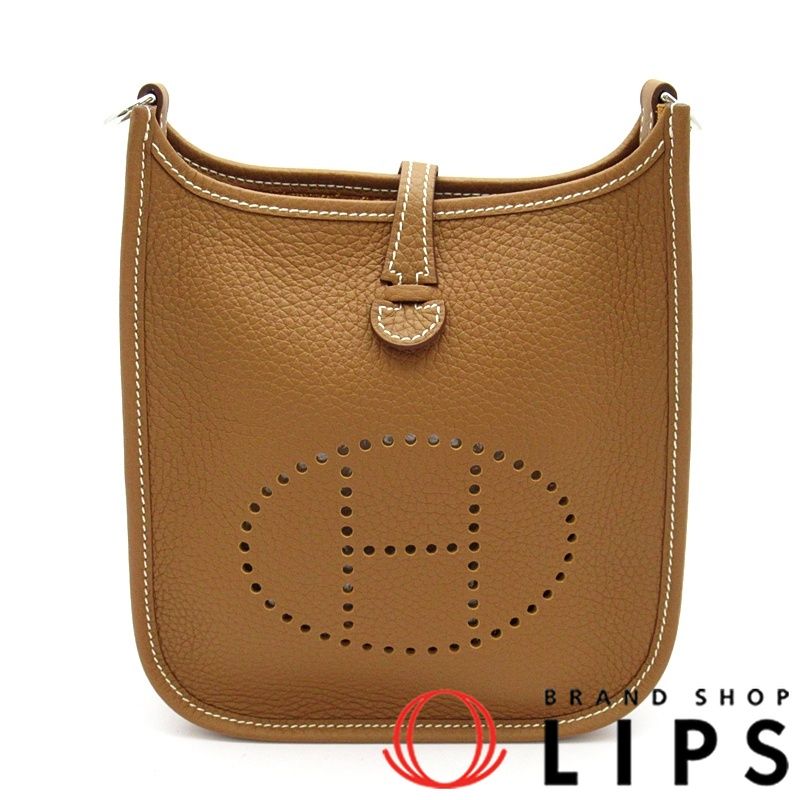 エルメス エヴリンTPM アマゾン トリヨンクレマンス レディース ショルダーバッグ ゴールド 美品 【新品】