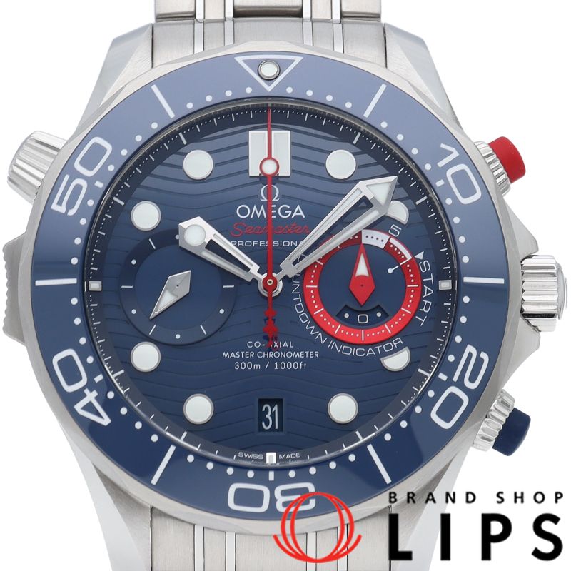 オメガ シーマスター ダイバー300M コーアクシャル クロノグラフ 44mm アメリカズカップ 210.30.44.51.03.