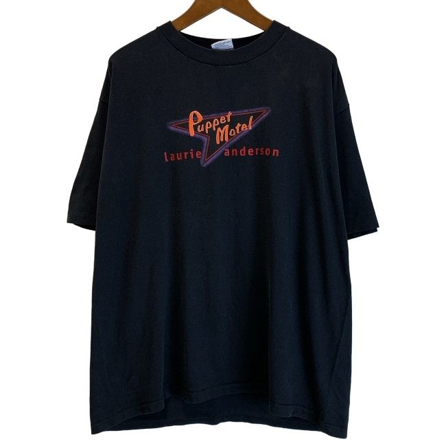 【中古】　All Sport　Tシャツ　90s vintage　90年代　OLD　半袖　トップス　クルーネック　プリント　ローリーアンダーソン　オーバーサイズ　USA製　古着　/7309