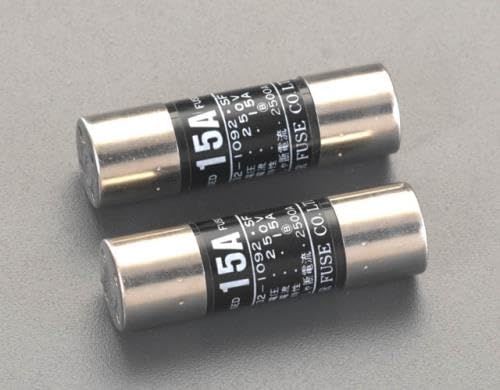 新品 250Vx 50A/φ20mm 筒型ｴﾝｸﾛヒューズ(2本)