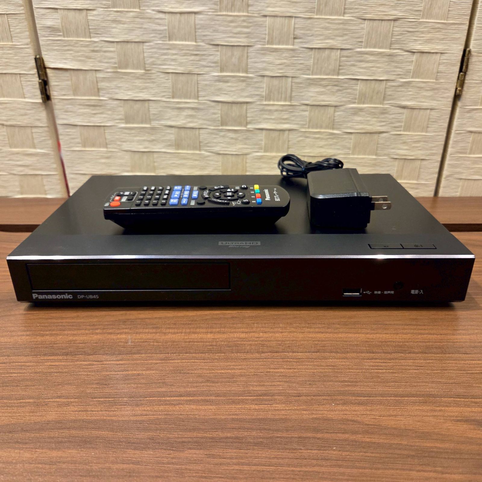 Panasonic パナソニック ブルーレイディスクプレーヤー DP-UB45 4K