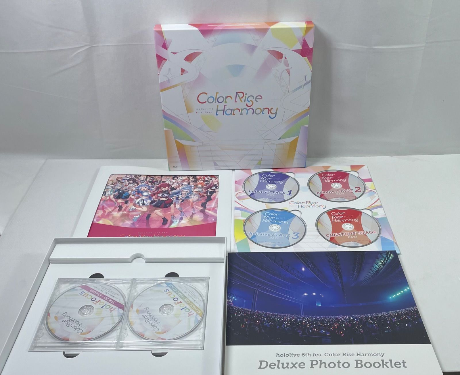 A3332・ホロライブ 6th fes Color Rise Harmony Blu-ray 14,058円
