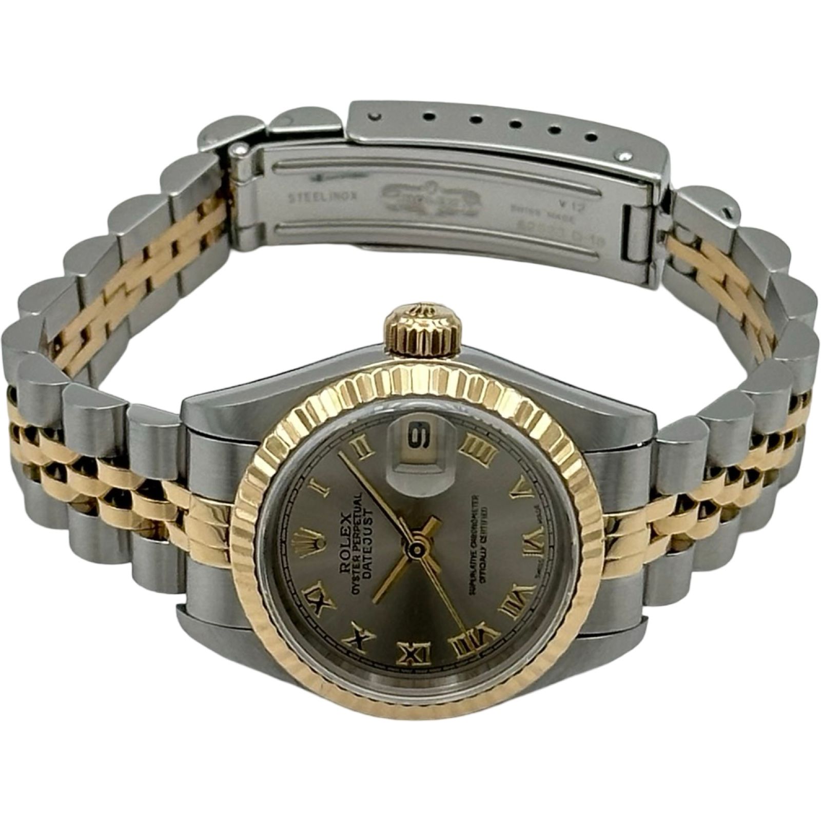 ロレックス ROLEX デイトジャスト 69173 シルバー ゴールド/ステンレス 