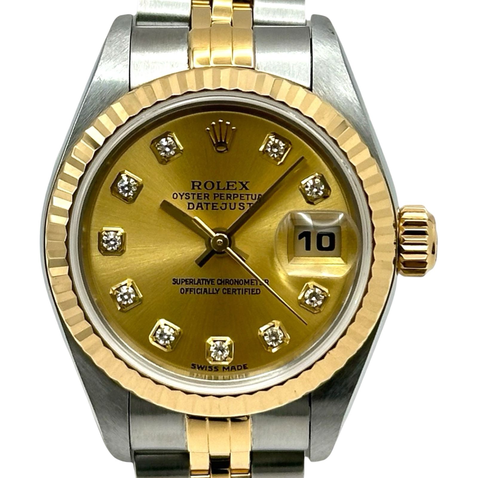 ロレックス ROLEX デイトジャスト 79173G ゴールド ゴールド/ステンレススチール レディース 腕時計