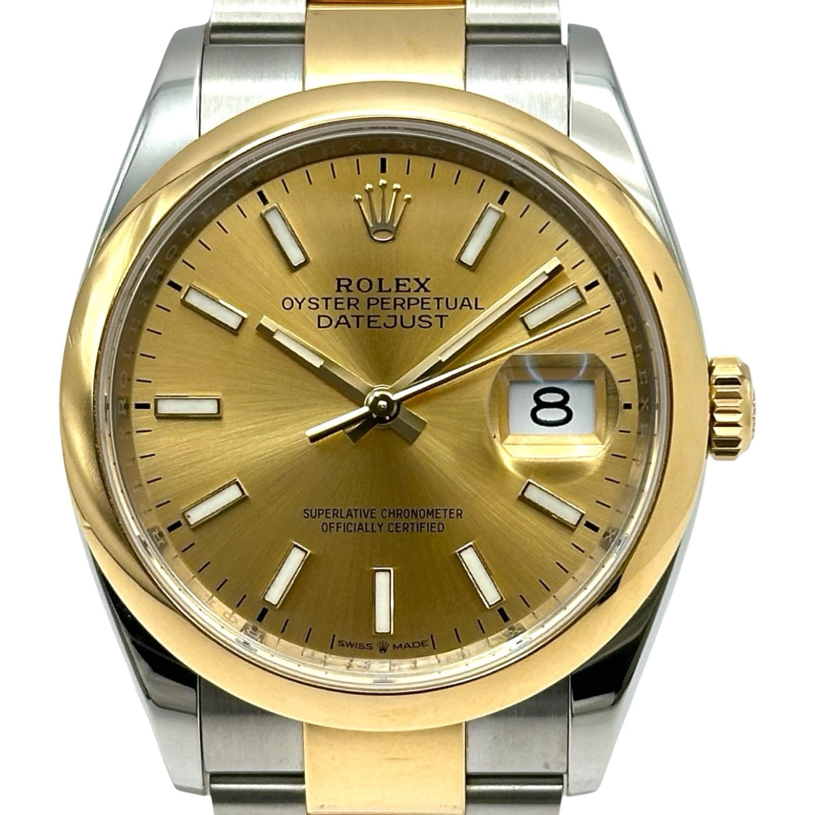 ロレックス ROLEX デイトジャスト 36 126203 ゴールド ゴールド/ステンレススチール 自動巻き メンズ 腕時計