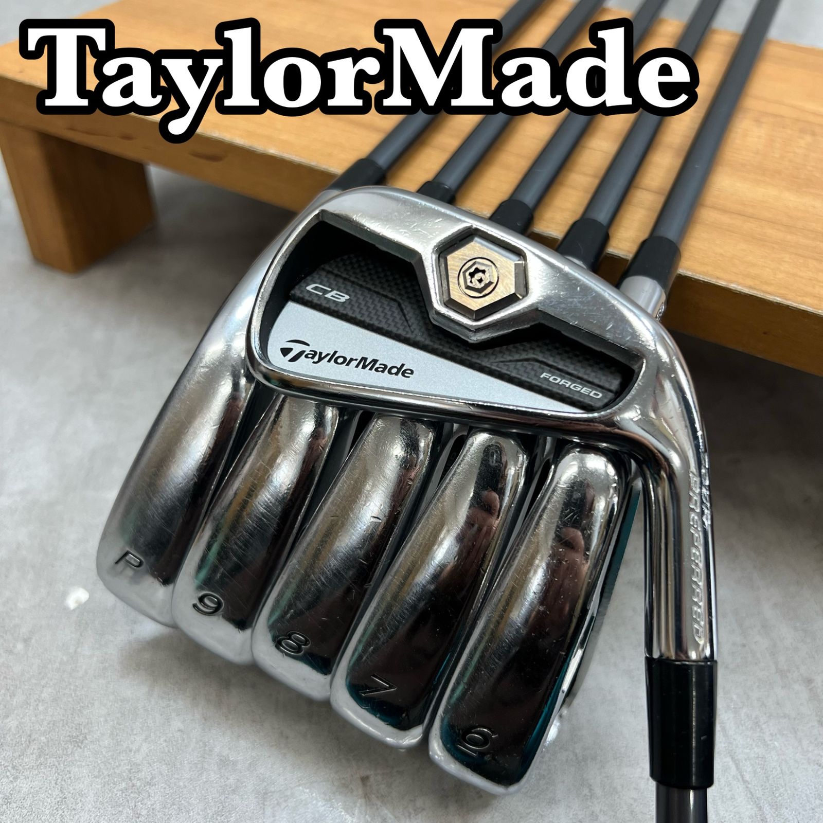 テーラーメイド ツアープリファード CB メンズゴルフ アイアンセット 6本 右利き用 カーボン R TaylorMade TOUR PREFERRED