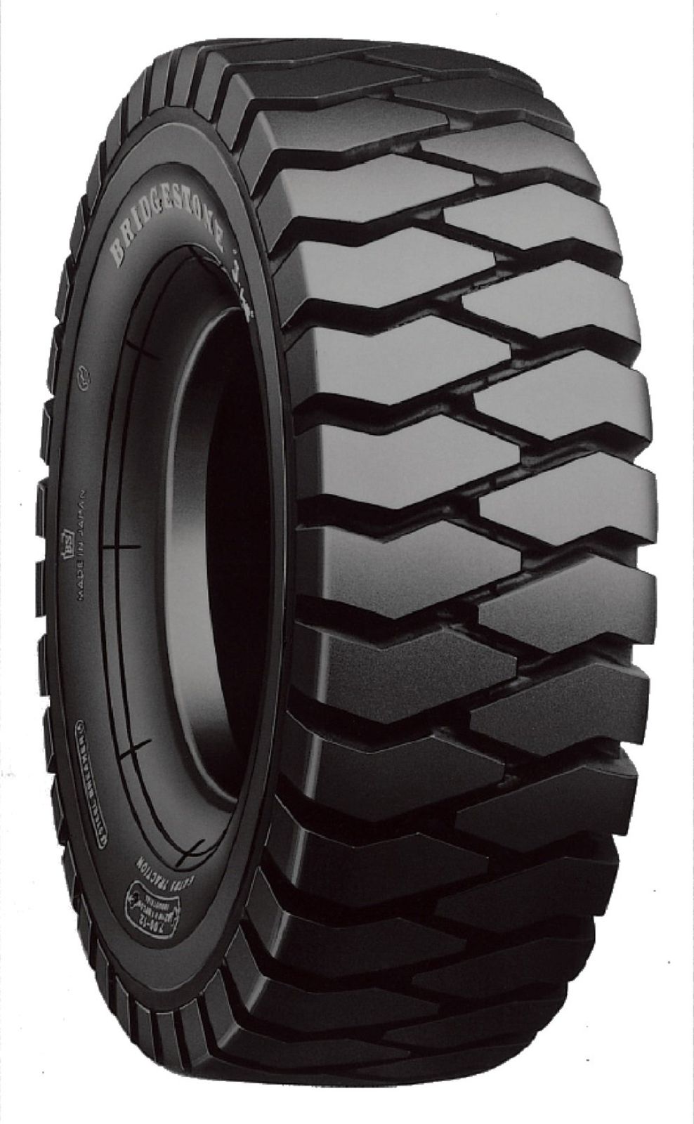 新品 ブリヂストン(BRIDGESTONE) フォークリフト用スタンダードタイプタイヤ JL5.00-8 8PR 1本