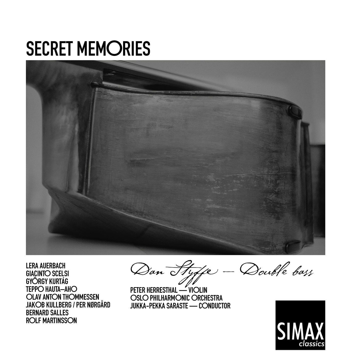 【CD】シークレット・メモリーズ ~ コントラバスのための音楽 (Secret Momories / Dan Styffe) [輸入盤]