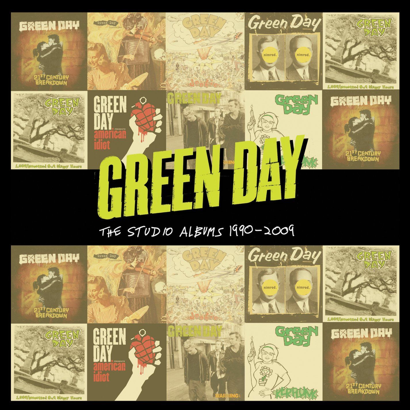 【CD】GREEN DAY: THE STUDIO ALBUMS 1990-2009