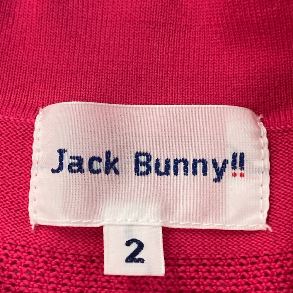 ジャックバニーJack Bunny!!2025春夏モックネック　セーター ニット サイズ：2 JACK BUNNY ジャックバニー 2025年モデル モックネック 半袖