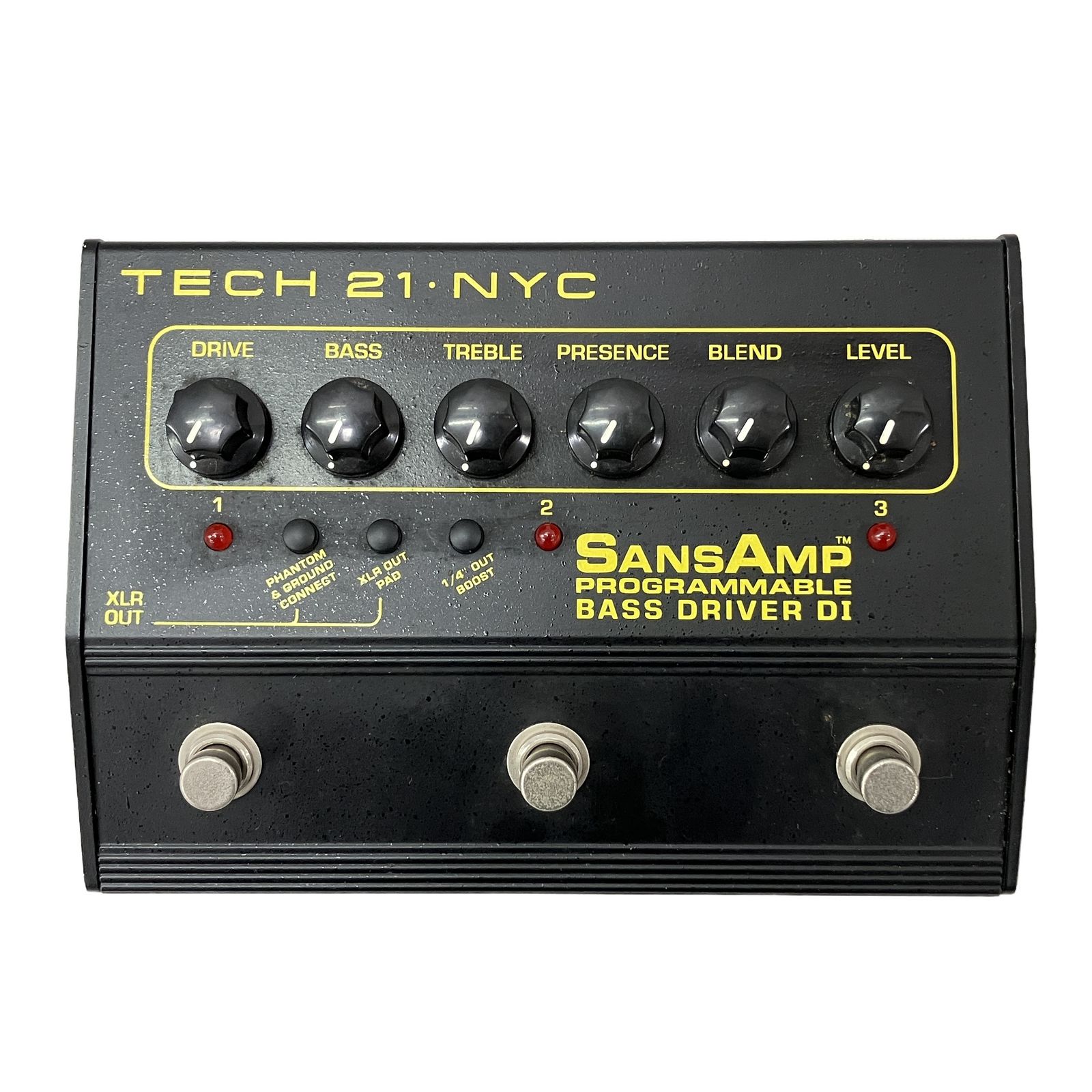 TECH 21 NYC SANSAMP BASS DRIVER DI ベースプリアンプ エフェクター 中古 H11266964