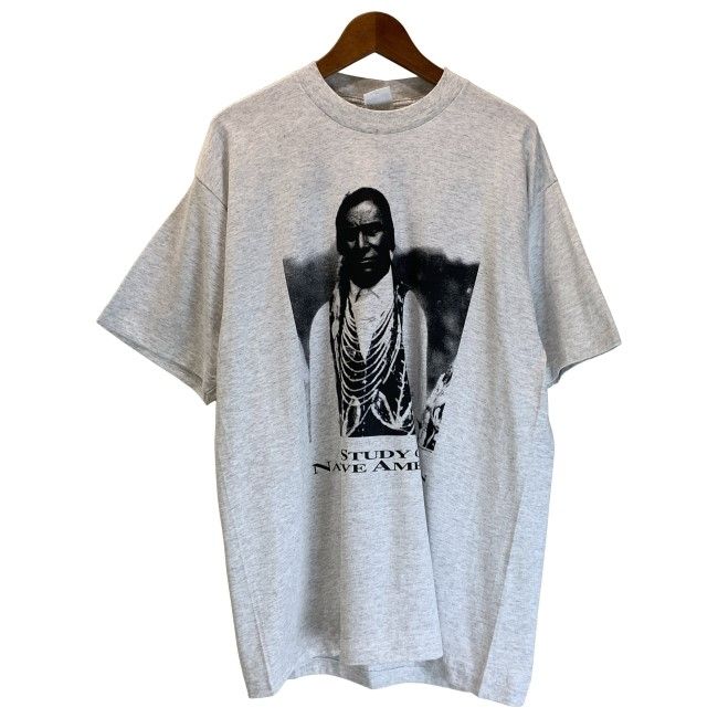 【中古】　DJANGO　Tシャツ　(C)1994CREATIVE SILNSCREEN&DESIGX.U.S.A.　半袖　トップス　クルーネック　プリント　USA製　古着　/1103
