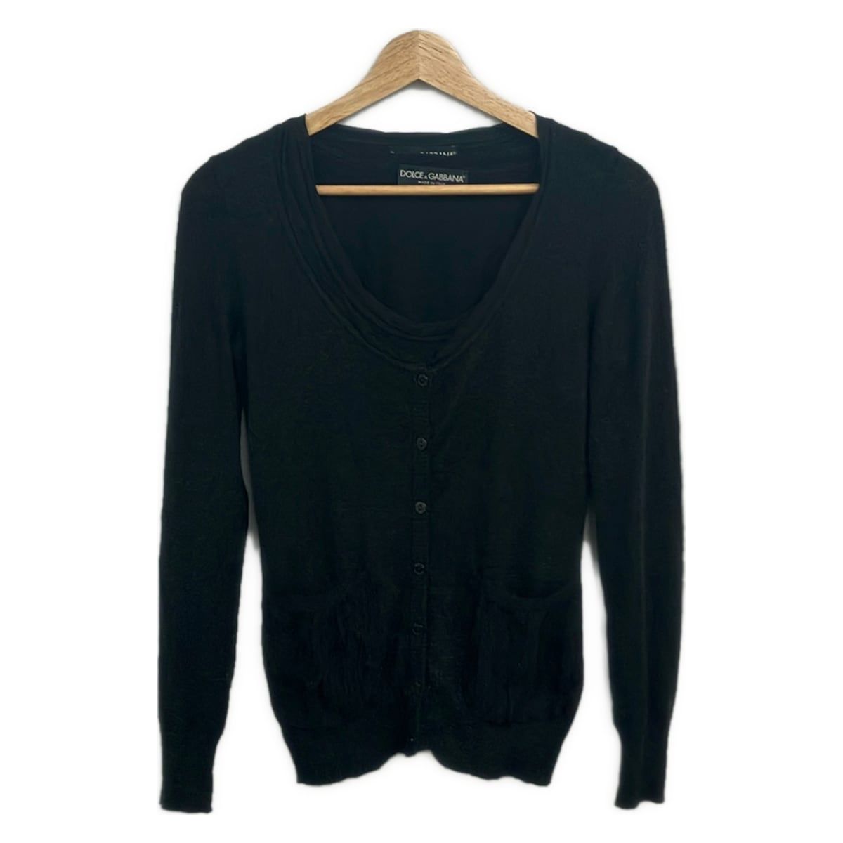 DOLCE&GABBANA(ドルチェアンドガッバーナ) アンサンブル レディース美品 - 黒