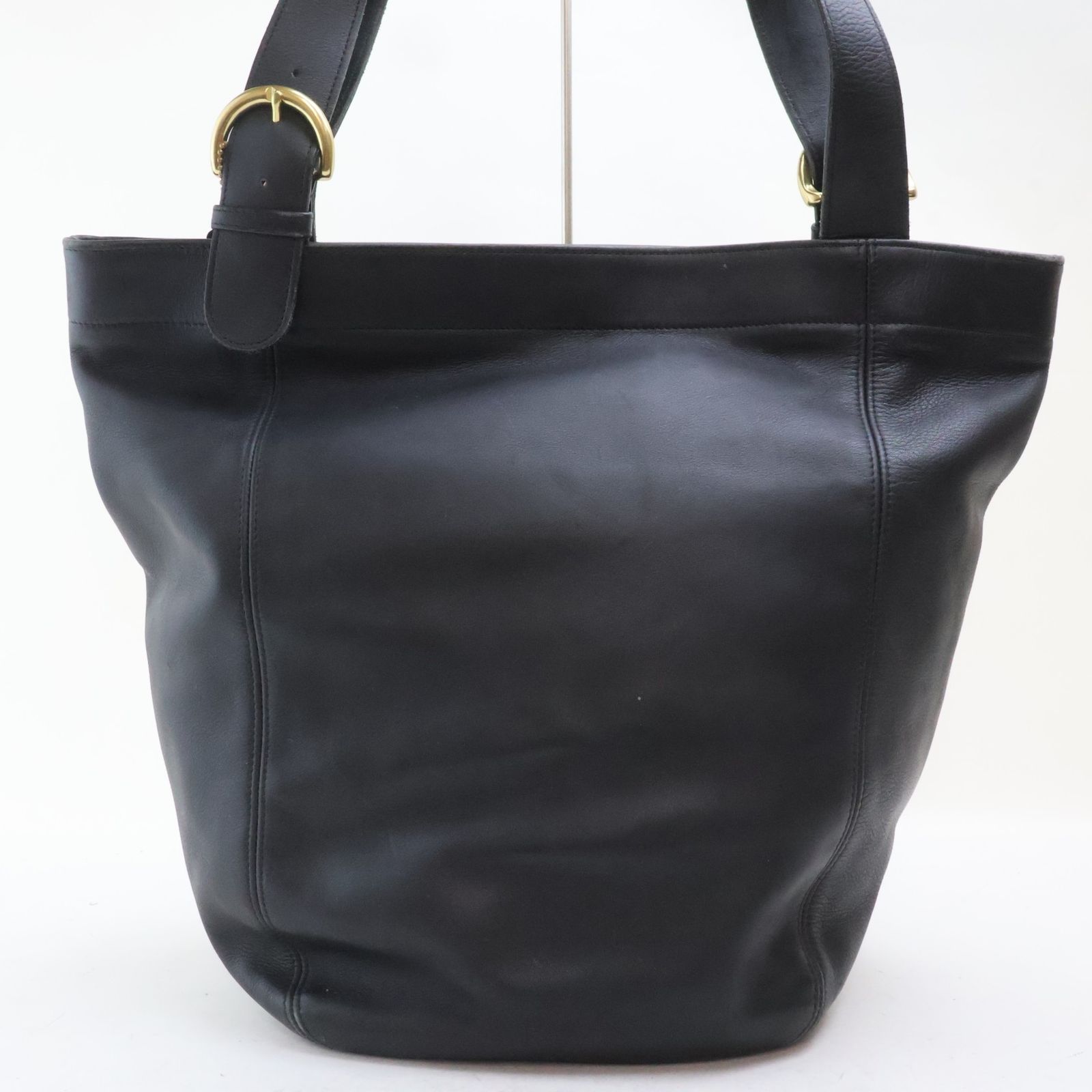 2605-48 コーチ オールド 4032 トートバッグ COACH レザー製 ブラック 金金具