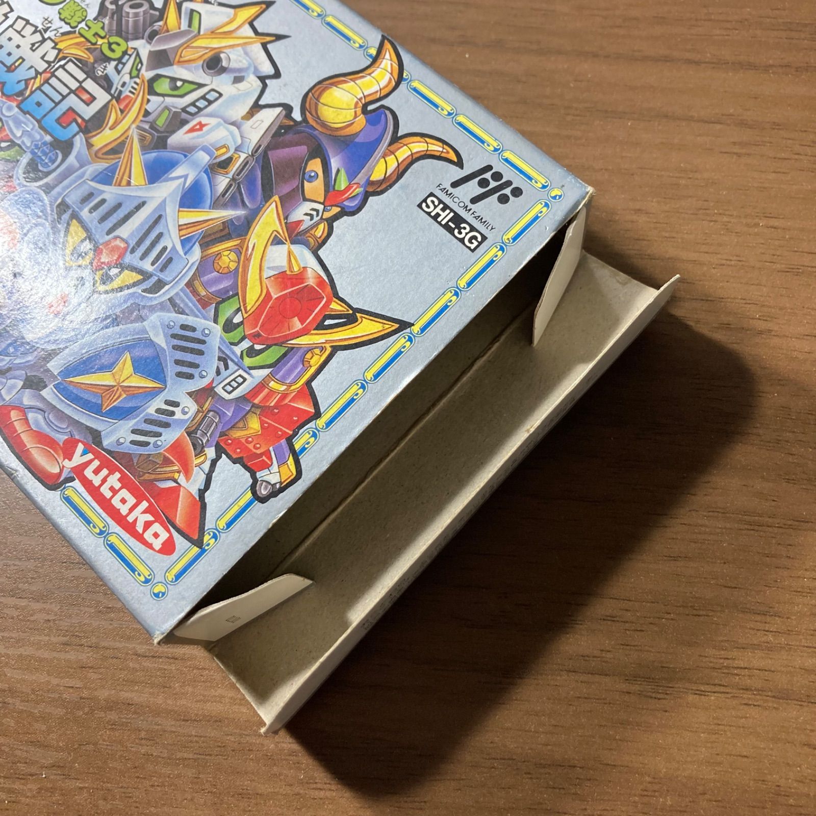 箱・説付き】 ガンダム ガチャポン戦士3 英雄戦記 ファミコン ソフト