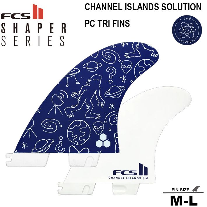 channel s フィン FCS2 エフシーエス2 フィン 送料無料！ CHANNEL ISLANDS SOLUTION PC