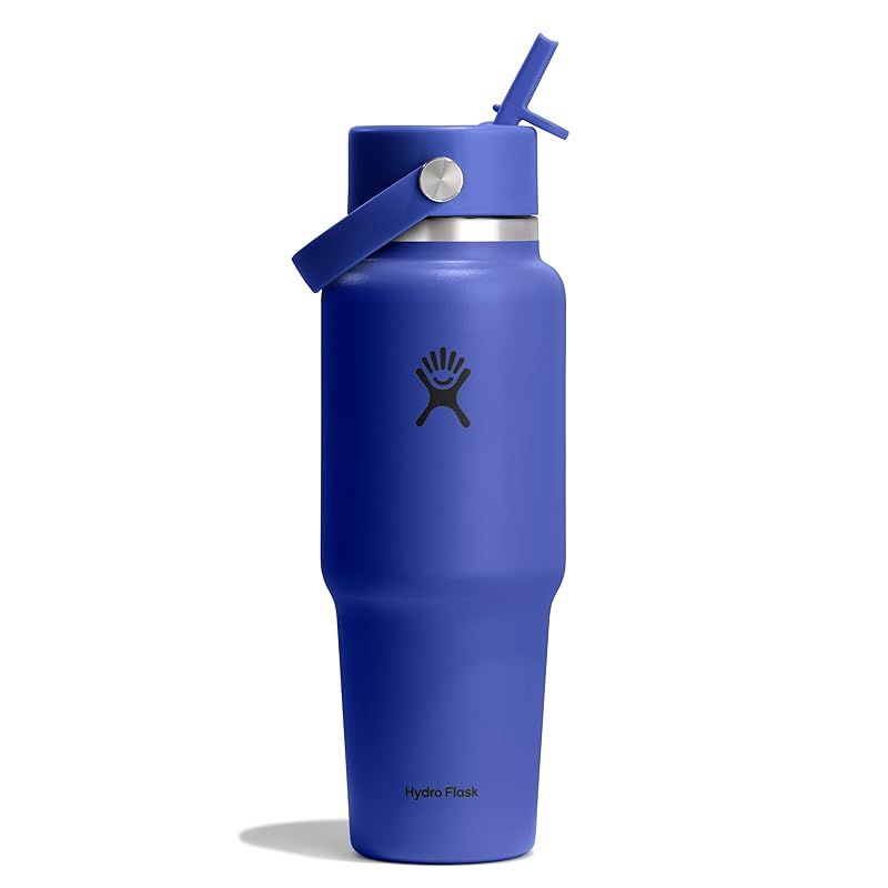 【新品】 ステンレス ボトル Travel Bottle with Flex Chug Cap トラベルボトル ウィズ フレックスチャグキャップ 32oz 946ml カプリブルー 保温 保冷 水筒 (日本正規品)
